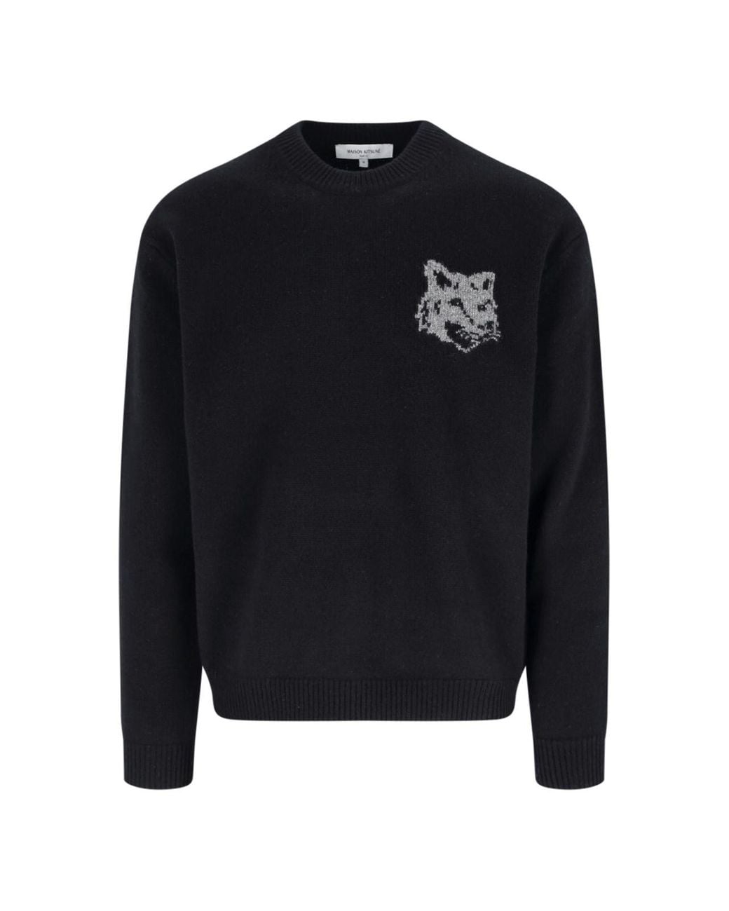 Maison Kitsuné Blue Classic Minimalist Sweater for men