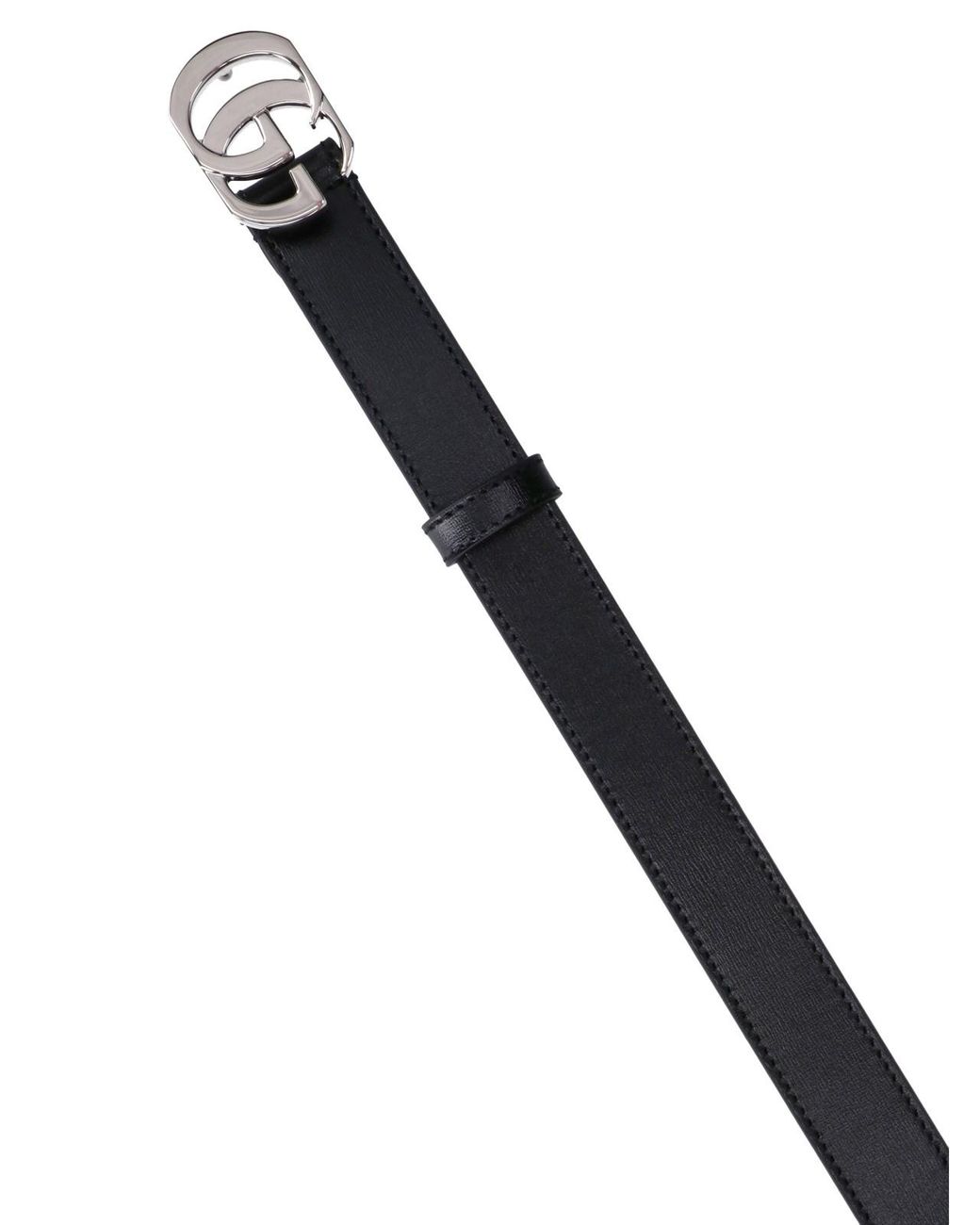 Gucci Black Belt "Gg Marmont"