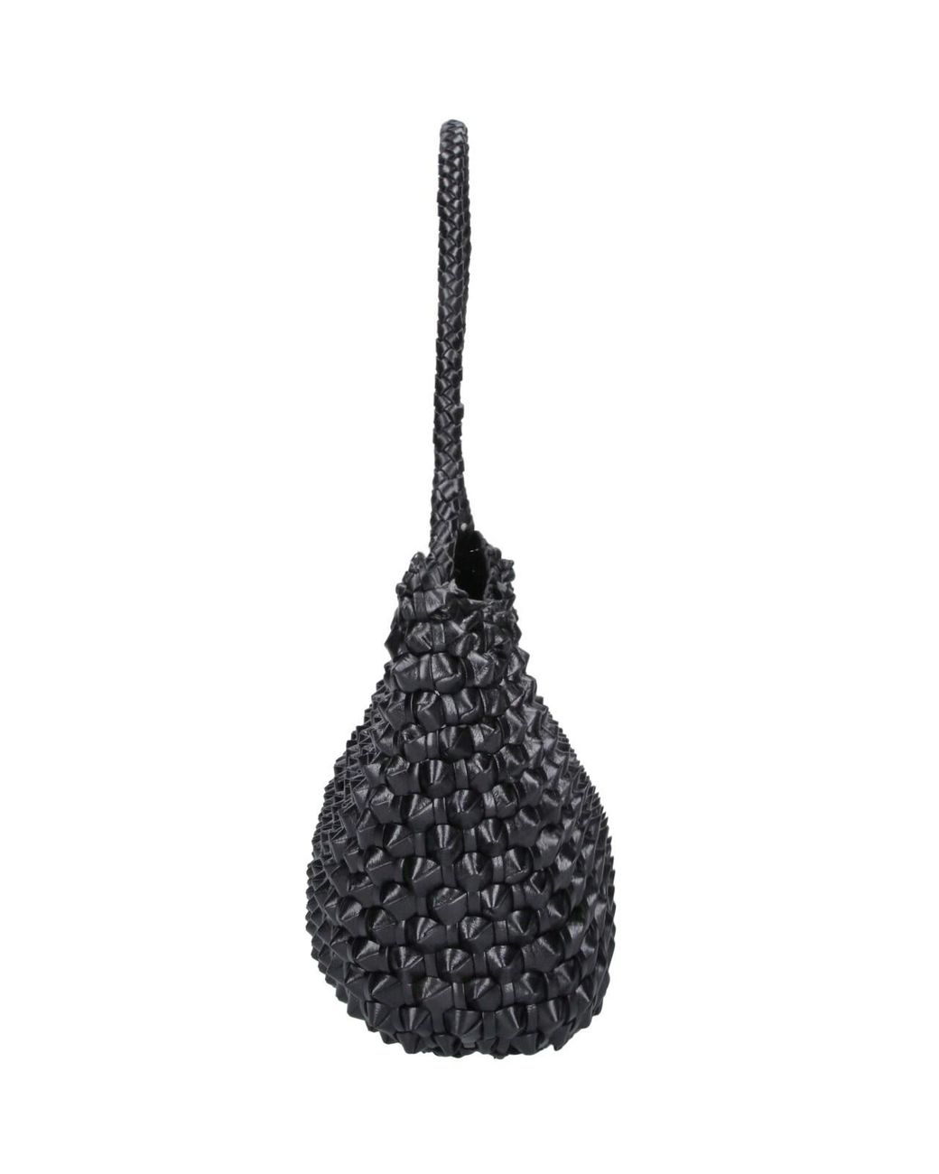 Dragon Diffusion Black Shoulder Bag “Basil Cactus”