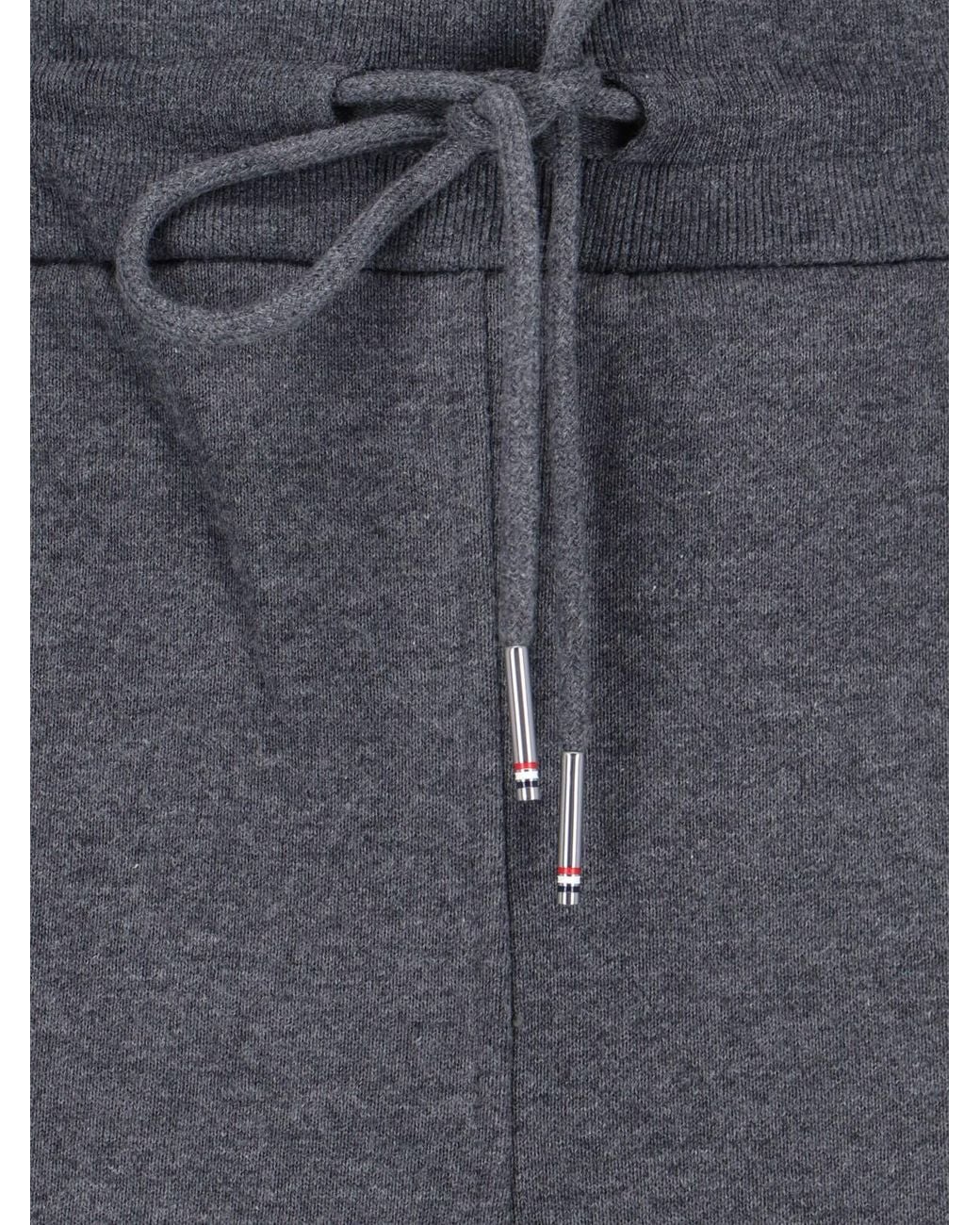 Thom Browne Gray 4-Bar" Track Pants for men