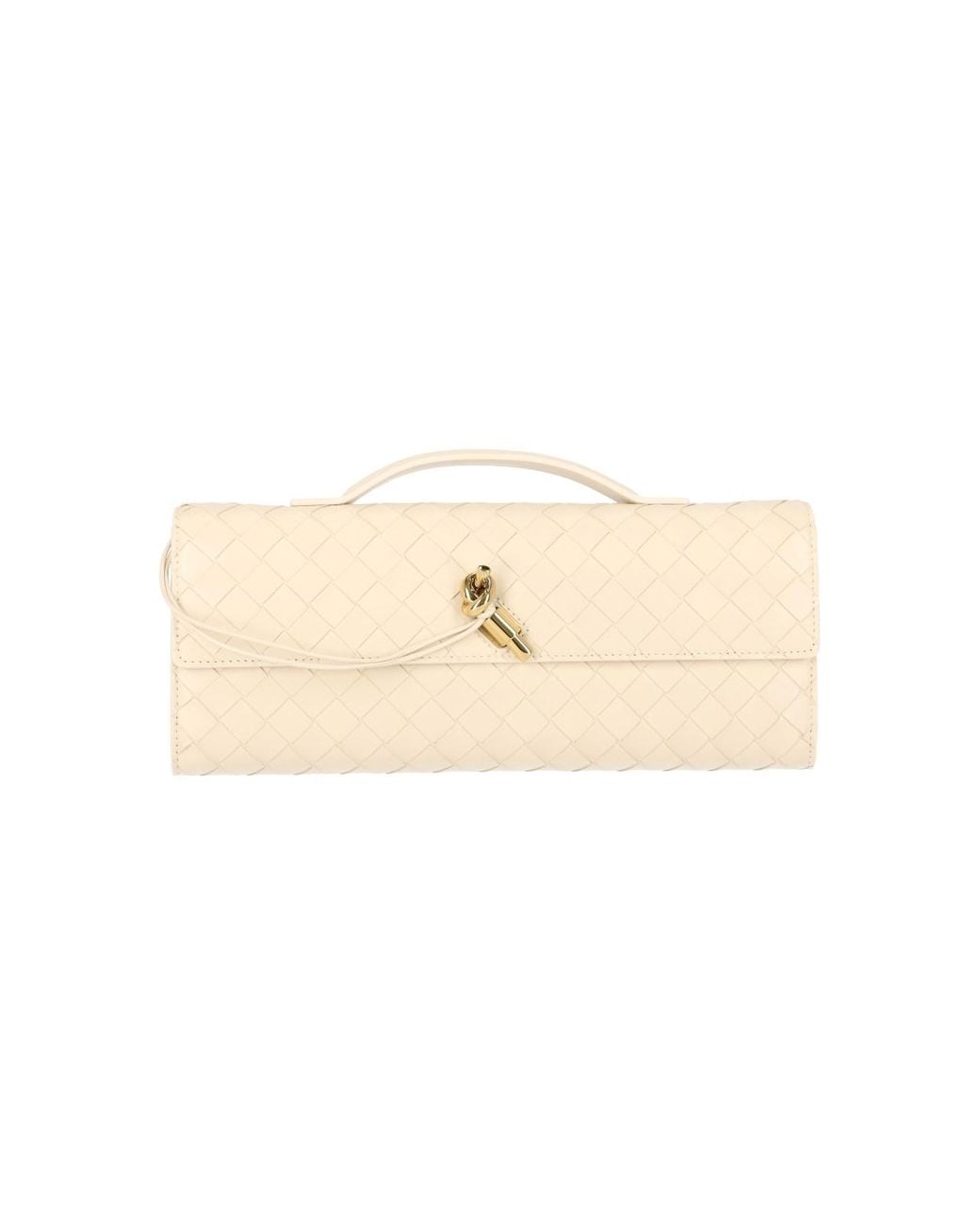 Bottega Veneta Natural Clutch "Andiamo"