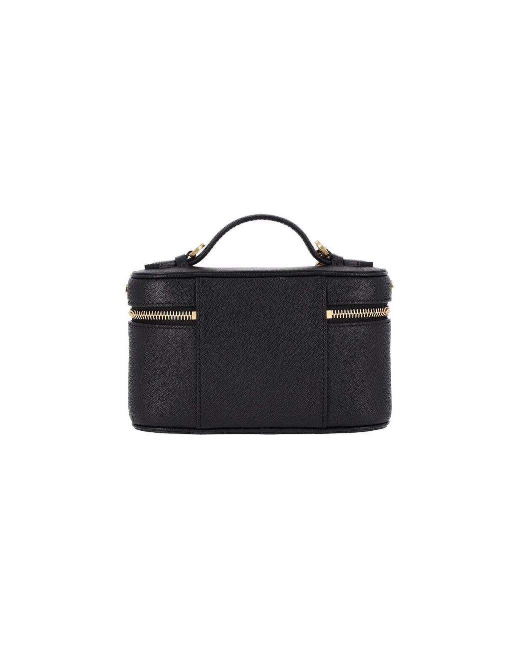 MCM Black Vanity Bag "Pina"