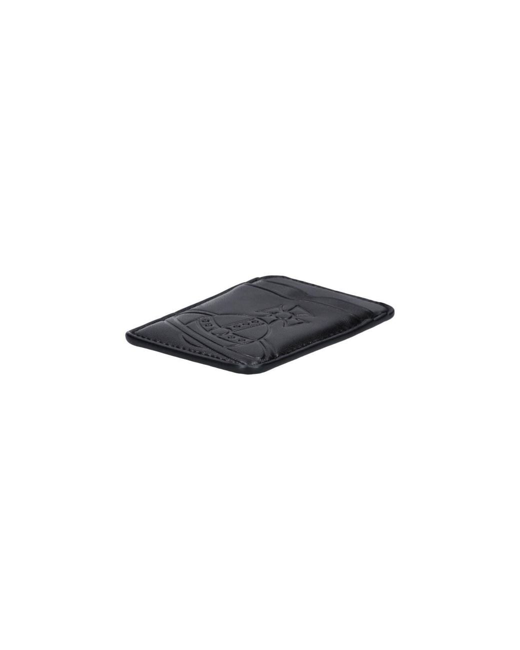 Vivienne Westwood Black Leather Card Holder