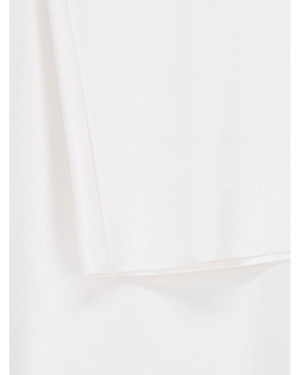 The Row White Wide “Gala” Trousers