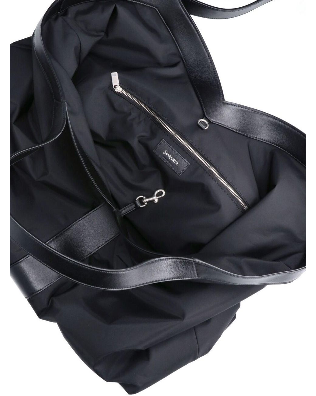 Saint Laurent Black Large Tote Bag "Y" for men