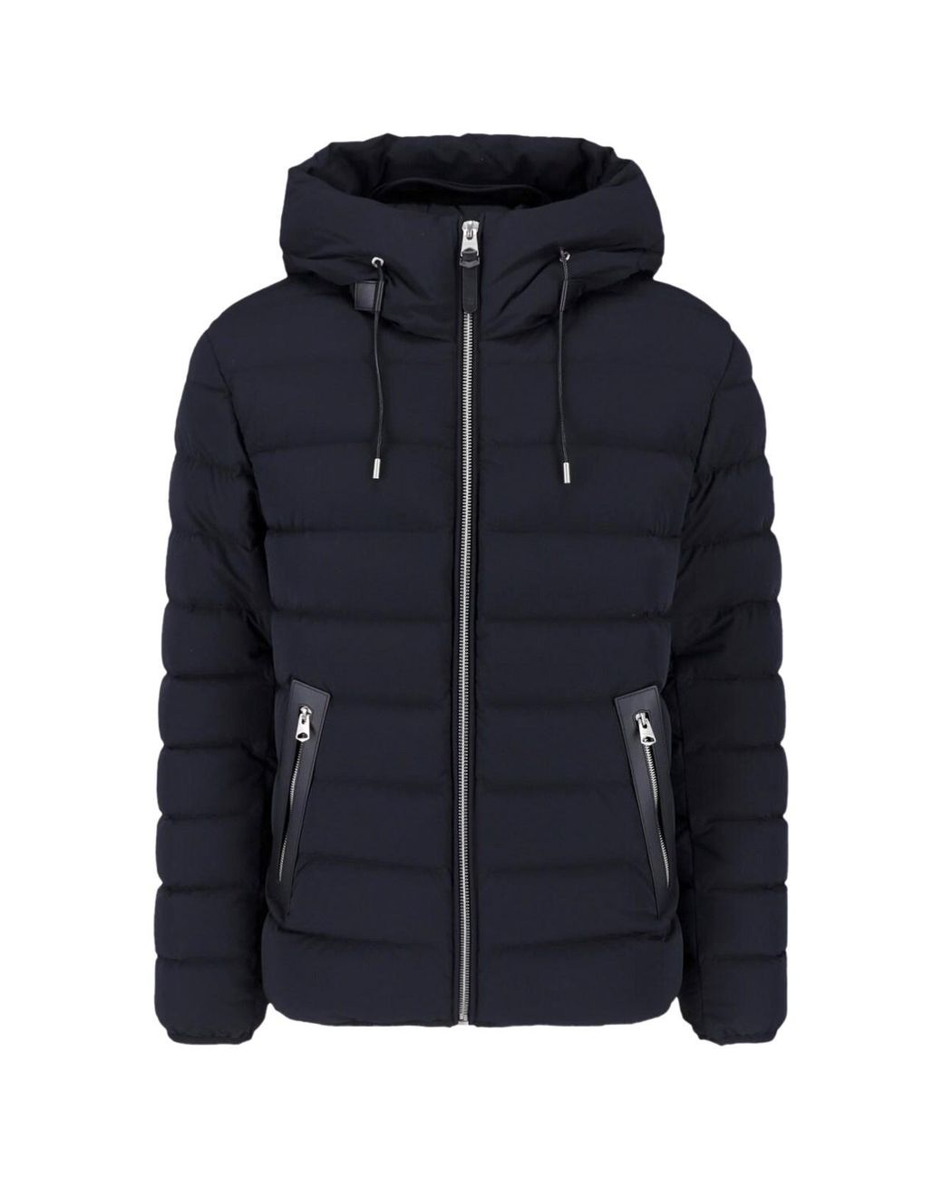 Mackage Blue Hooded Down Jacket "Jack" for men