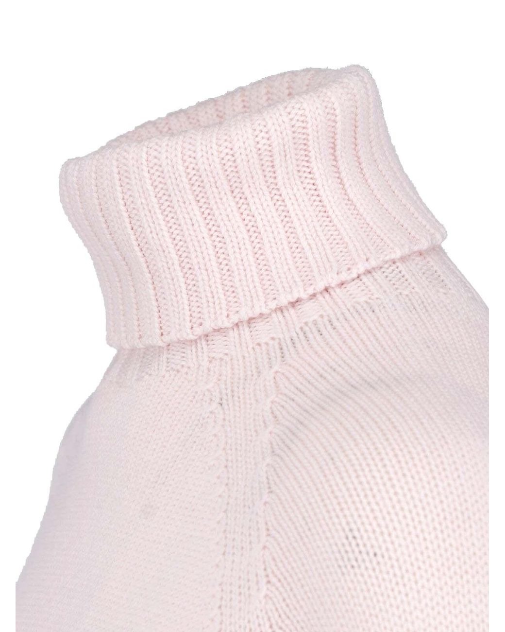 Drumohr Pink Merino Wool Sweater