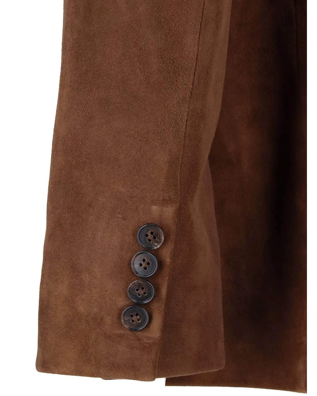Polo Ralph Lauren Brown Lamb Suede Blazer