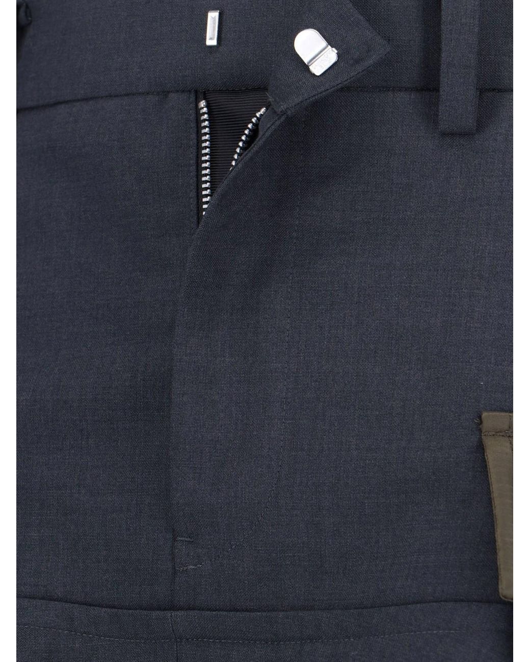 Sacai Blue Skirts Polyester