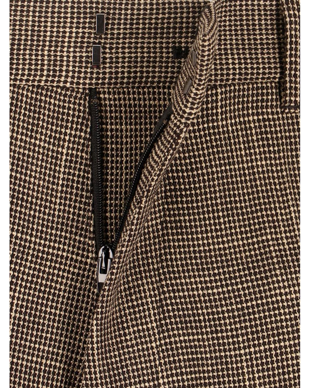 Phoebe Philo Gray Tailored Trousers "Drop"
