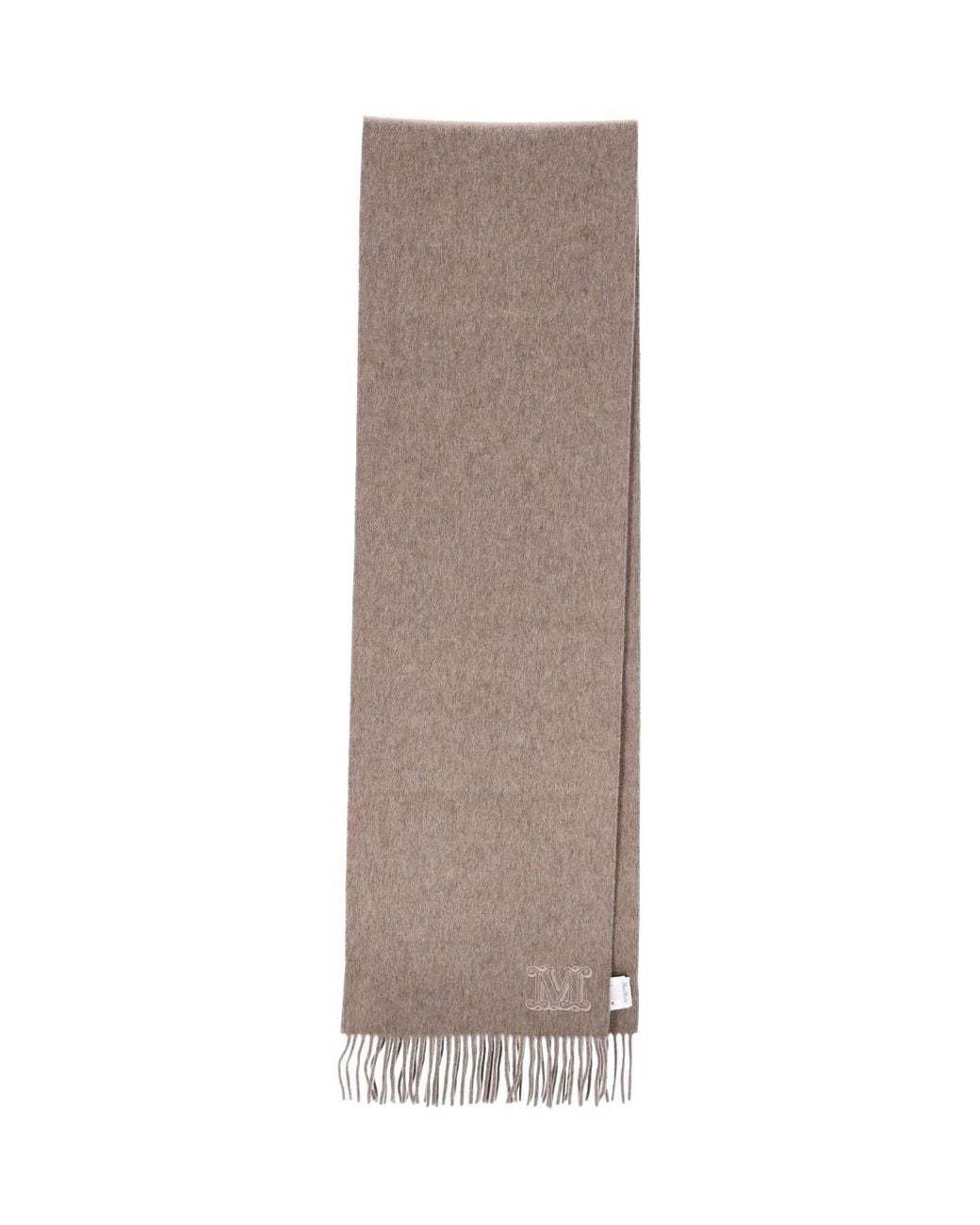 Max Mara Brown Cashmere Scarf