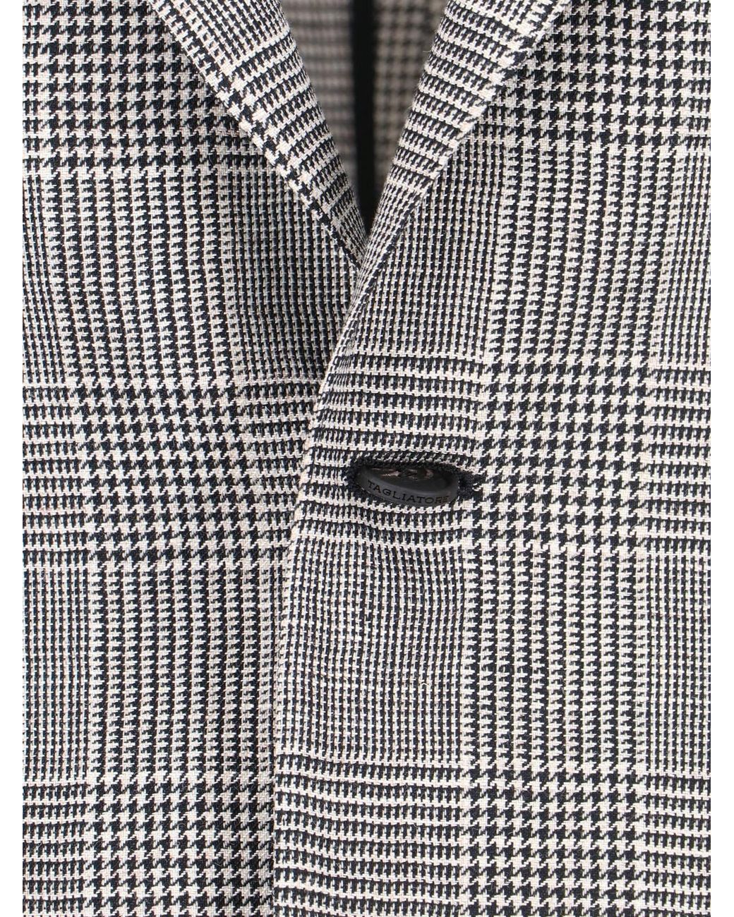Tagliatore Gray Single-Breasted Blazer for men