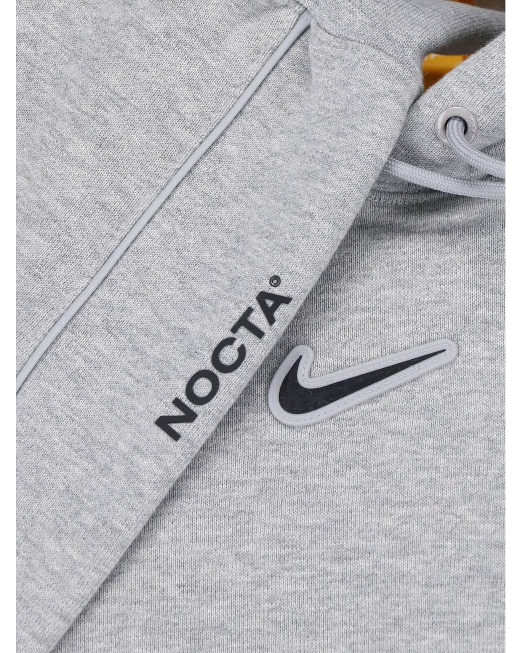Nike Gray X Nocta Hoodie With Logo for men