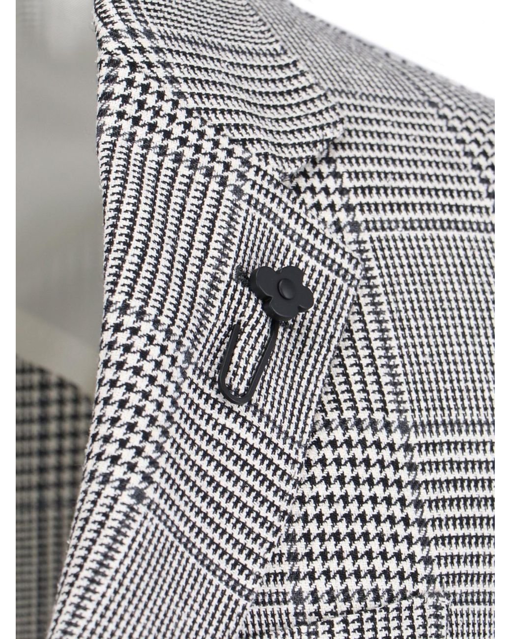 Lardini Gray Single-breasted Blazer for men