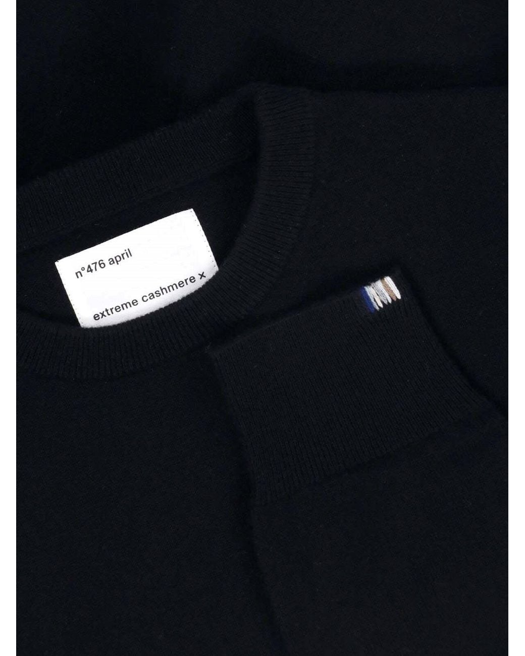 Extreme Cashmere Blue Cashmere Sweater "April"