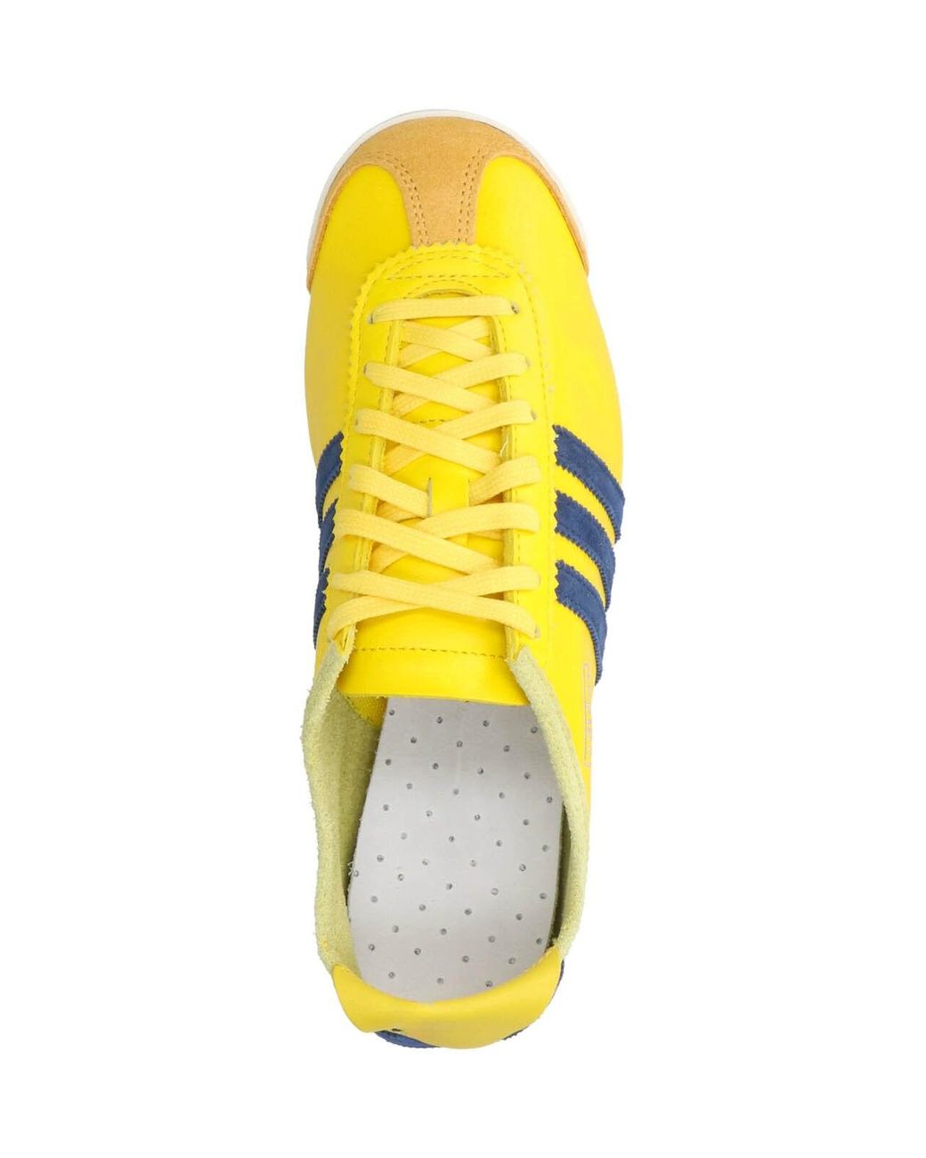 Adidas Yellow Low-Top Sneakers