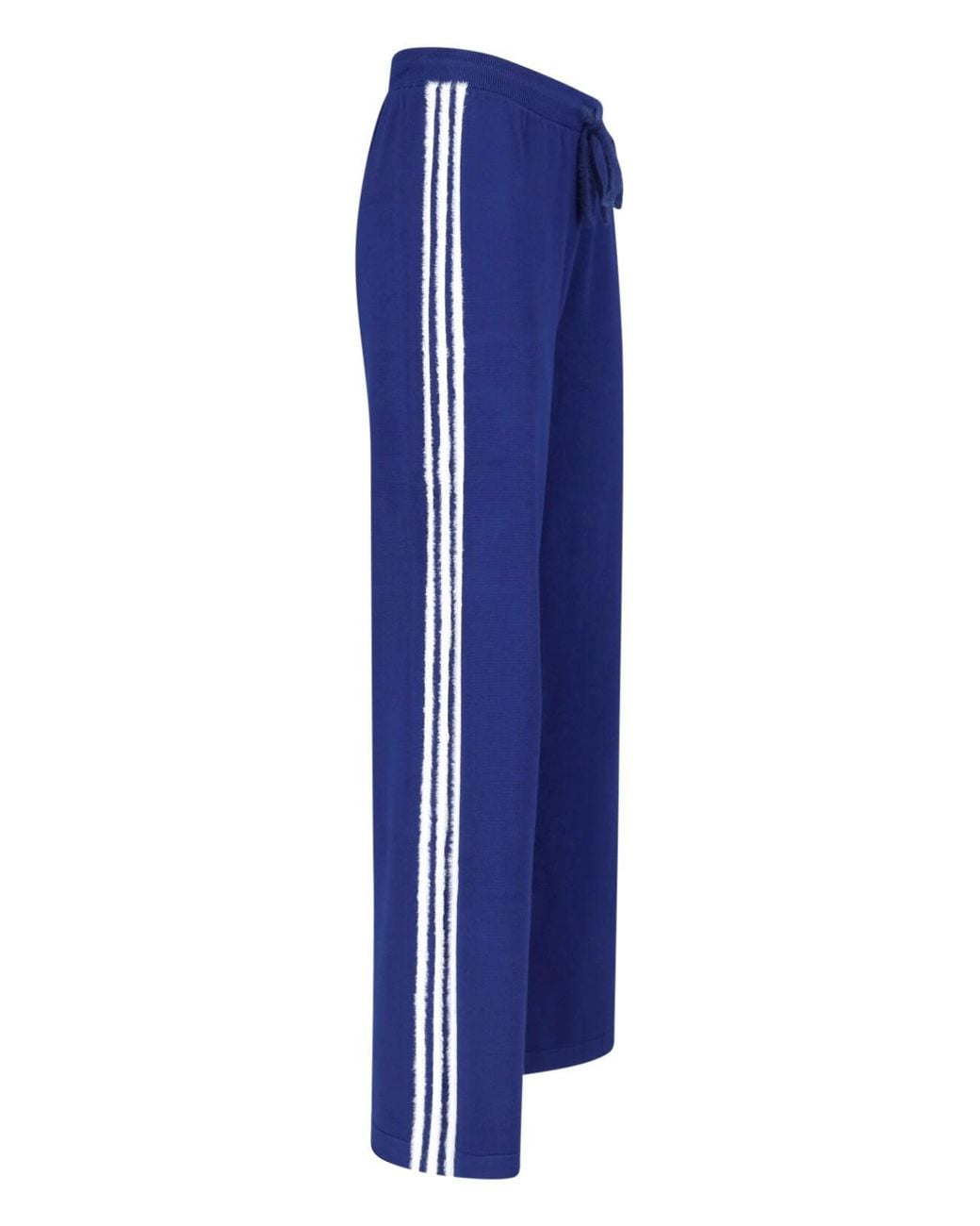 Adidas Blue Wide-Leg Track Pants