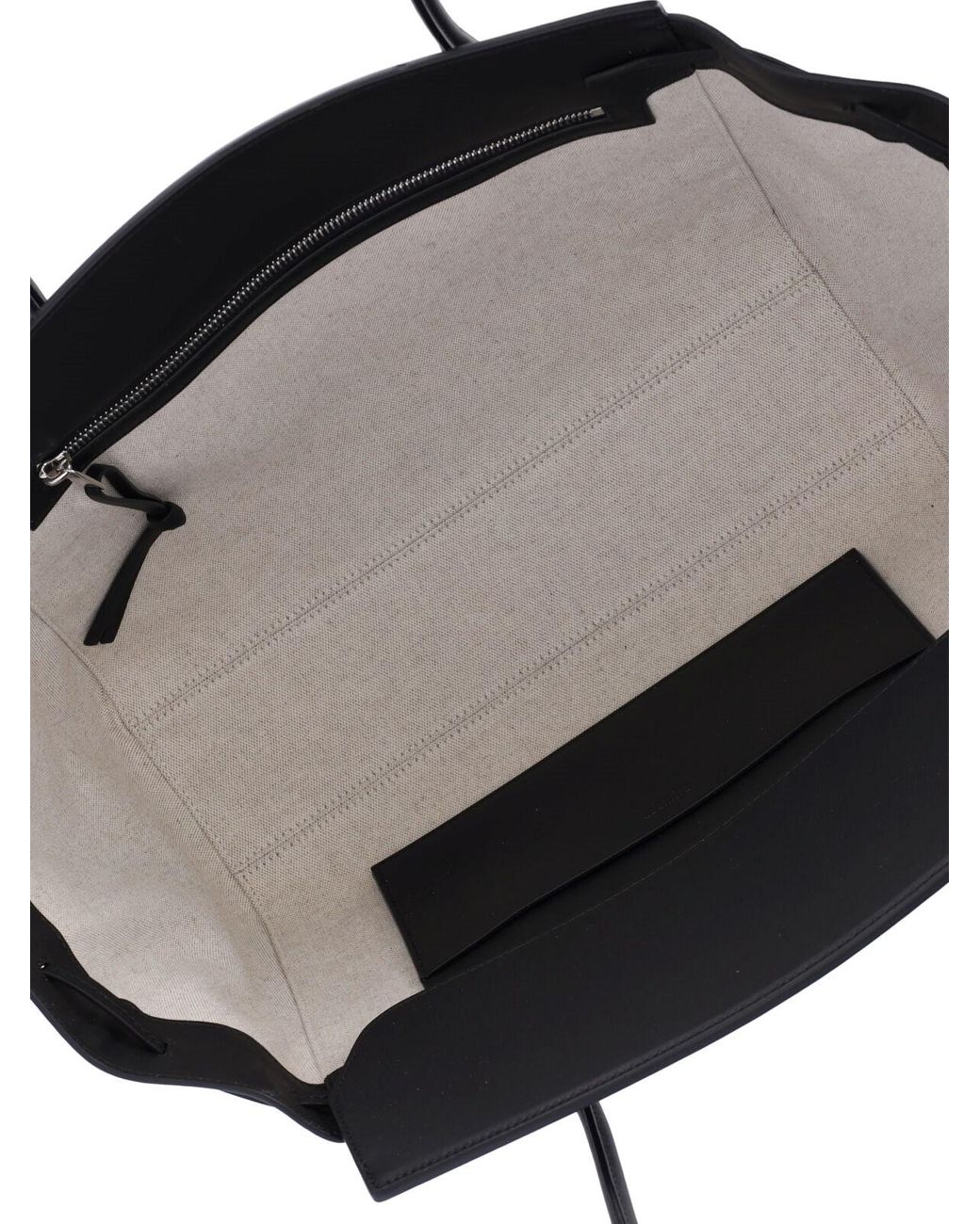 Jil Sander Black 'Voyage' Small Bag