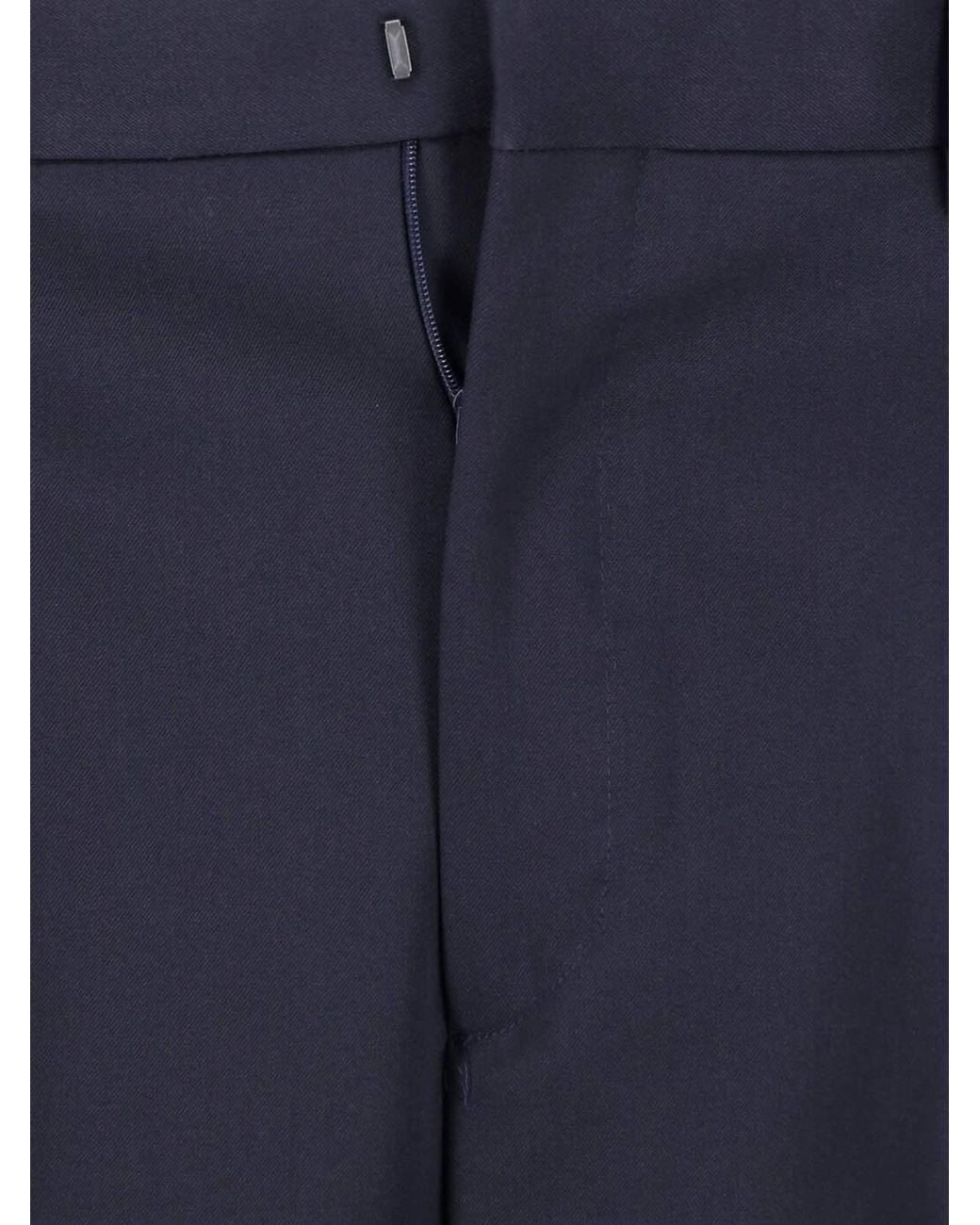 BE ABLE Blue Tailored Trousers for men