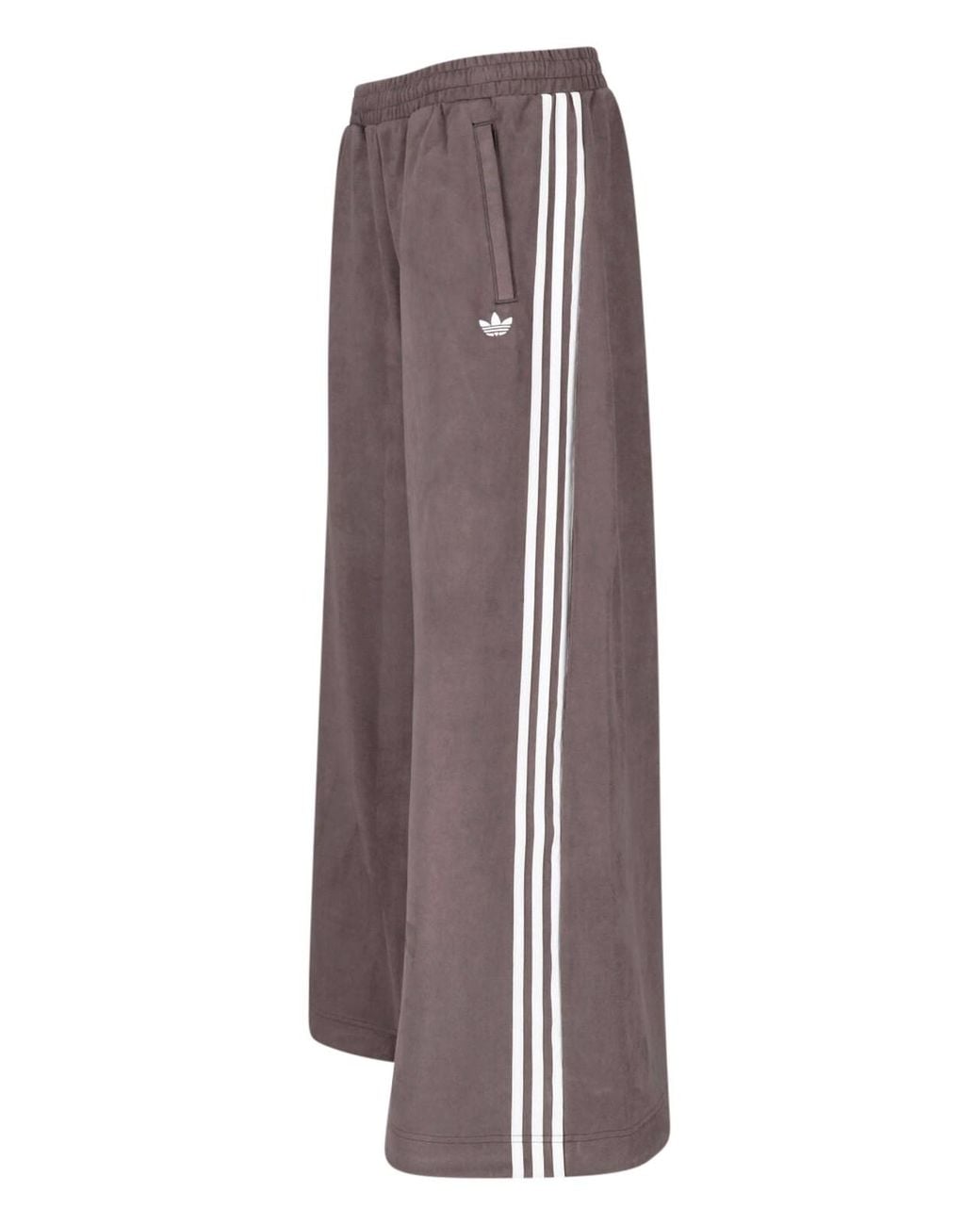 Adidas Brown Wide Sweatpants "Adilenium"
