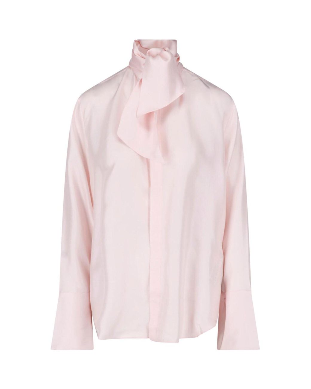 Sa Su Phi Pink Satin Shirt