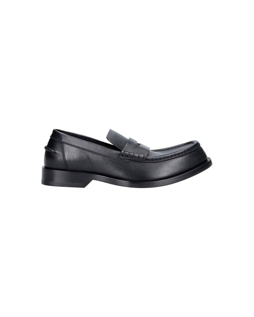 Loewe Black Loafers "Bobine" for men