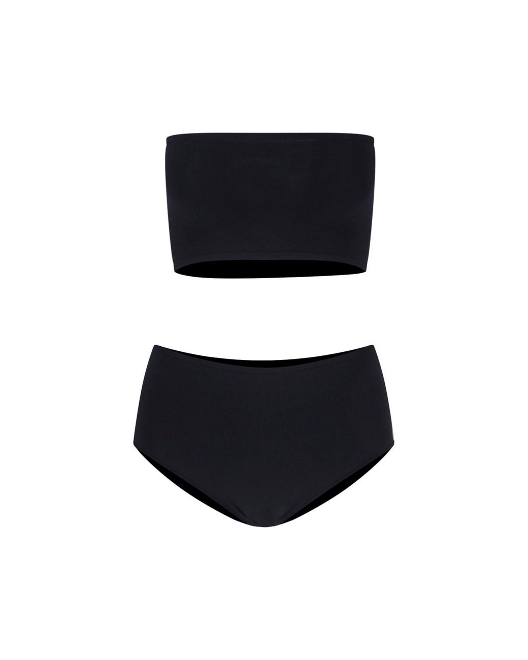 Alaïa Black Knitted Lingerie Set