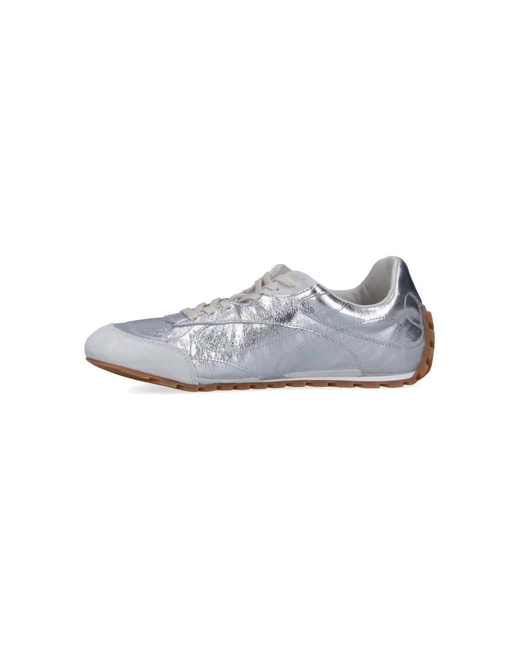 Bottega Veneta Metallic Sneakers "Orbit Flash" for men