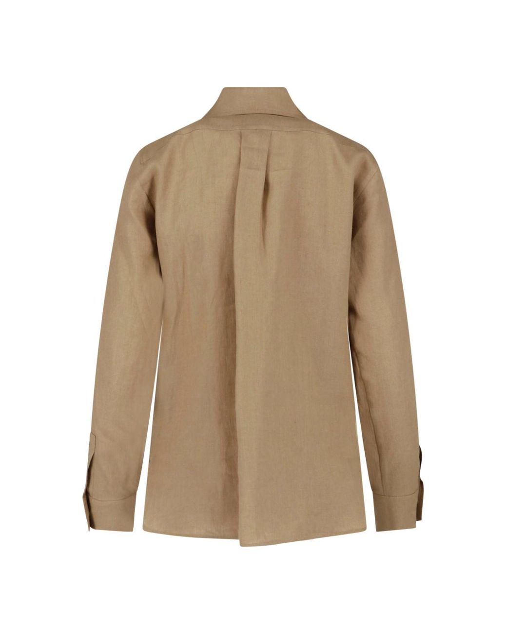 Max Mara Natural Linen Shirt "Falasco"