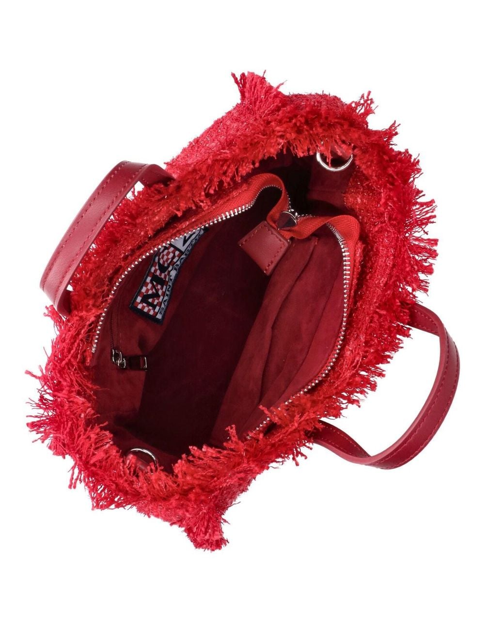 Mc2 Saint Barth Red Mini Tote Bag “Vanity”