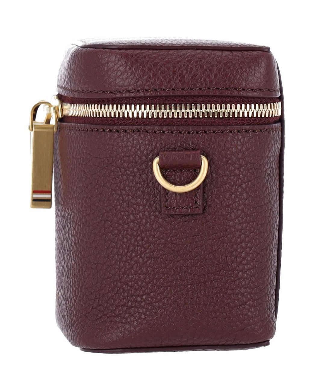 Thom Browne Purple Leather Pouch