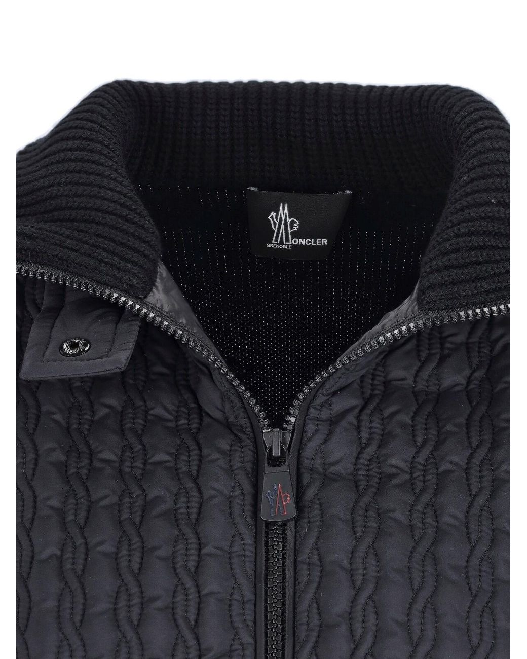 Moncler Blue 'Tricot' Cardigan