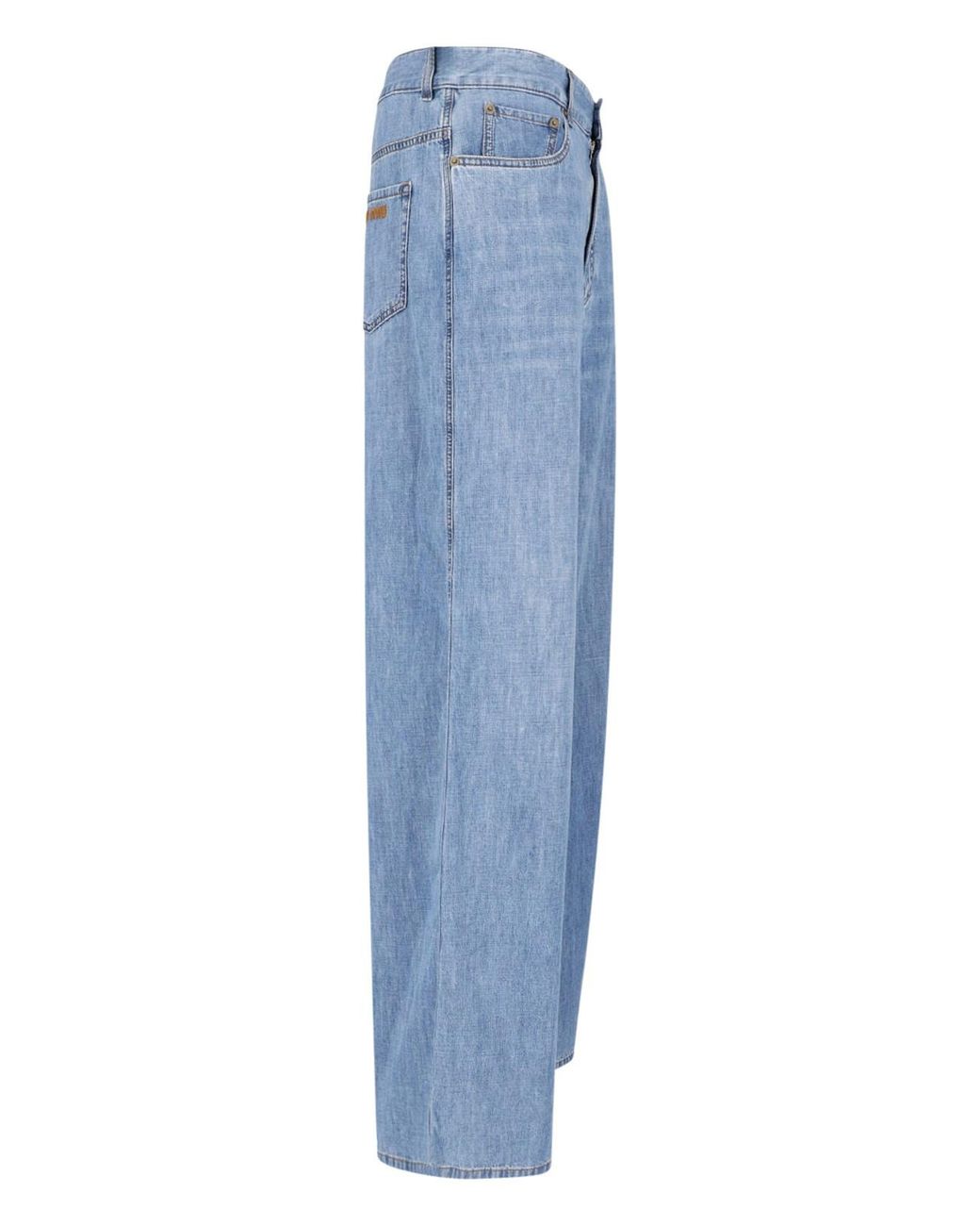 Miu Miu Blue Wide Jeans