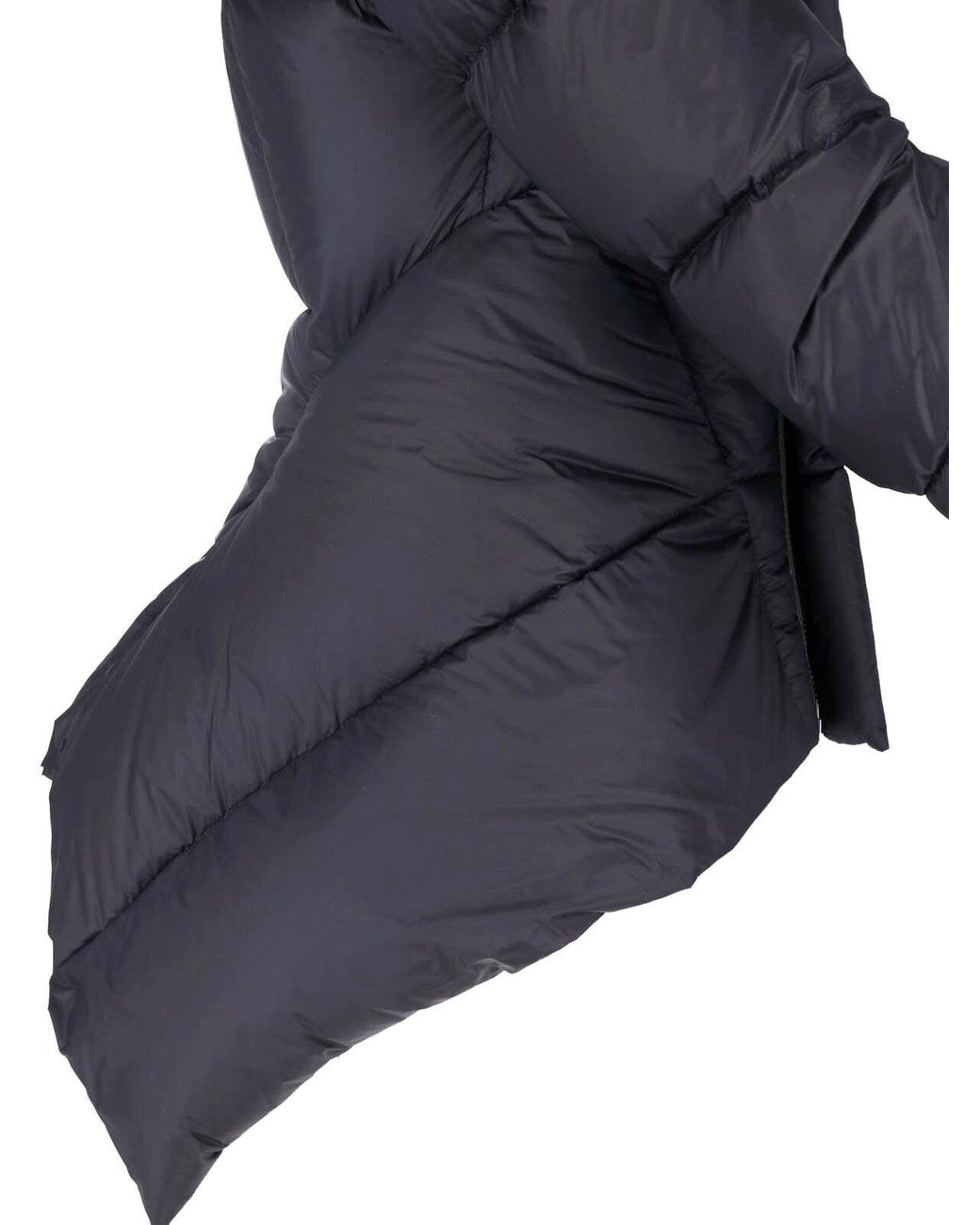 Rick Owens Blue Padded Jacket "Naska"