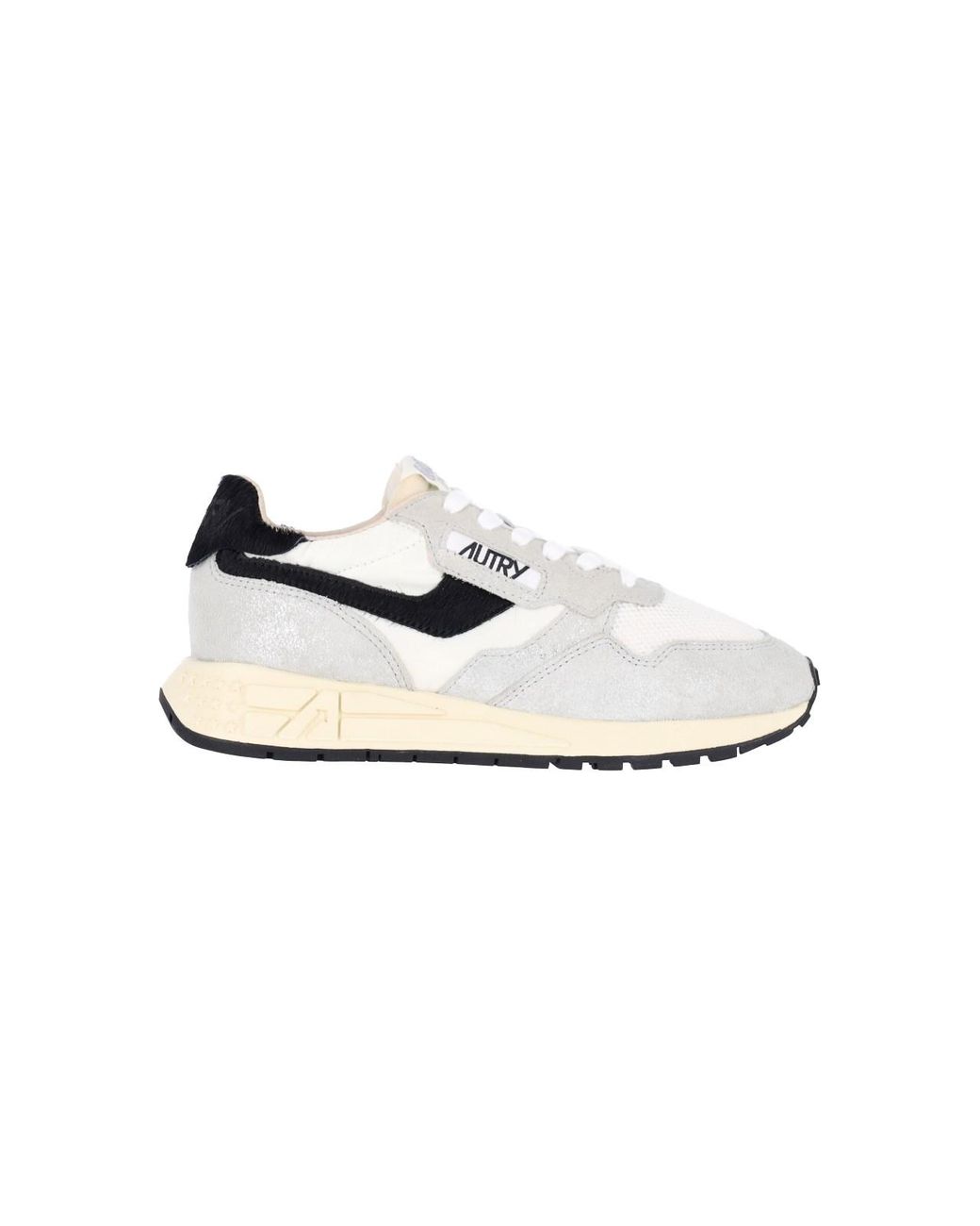 Autry White Retro Runner Sneakers