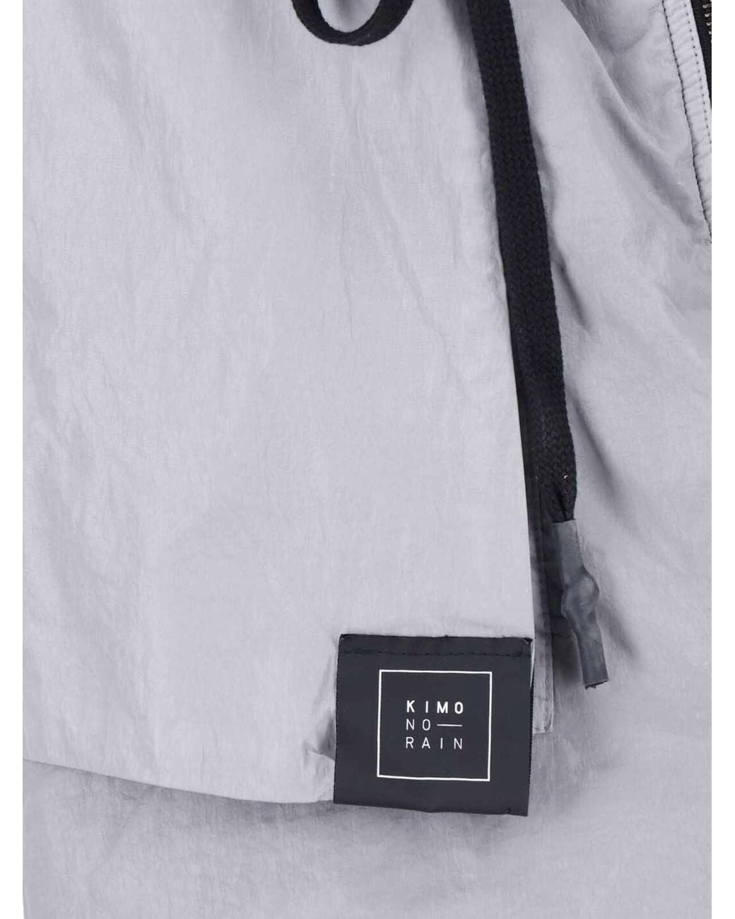 KIMO NO-RAIN Gray Reversible Waterproof Jacket