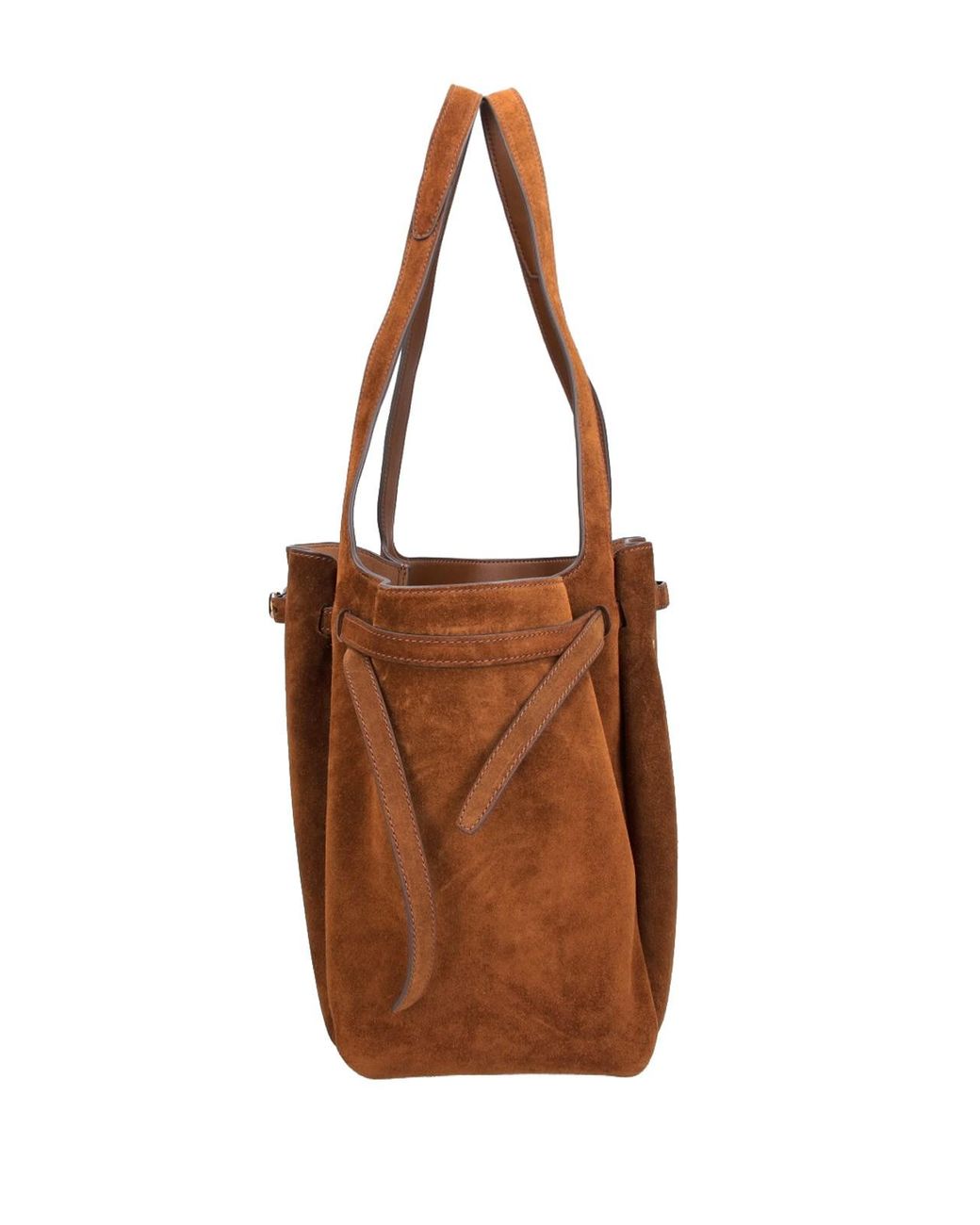 Tory Burch Brown Tote Bag “Romy”