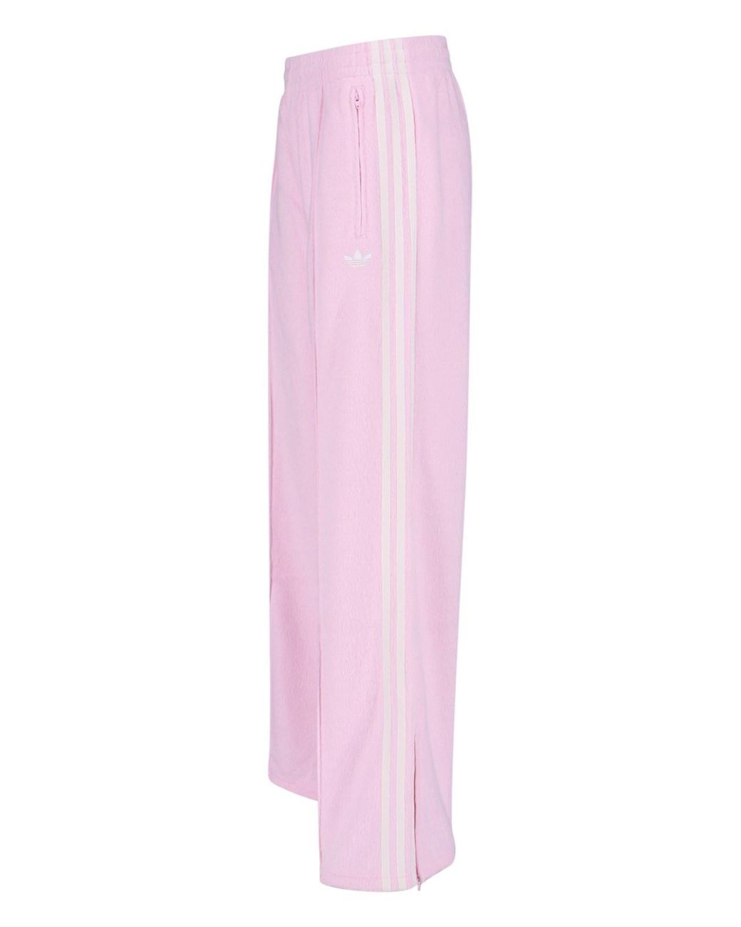 Adidas Pink Wide-Leg Track Pants
