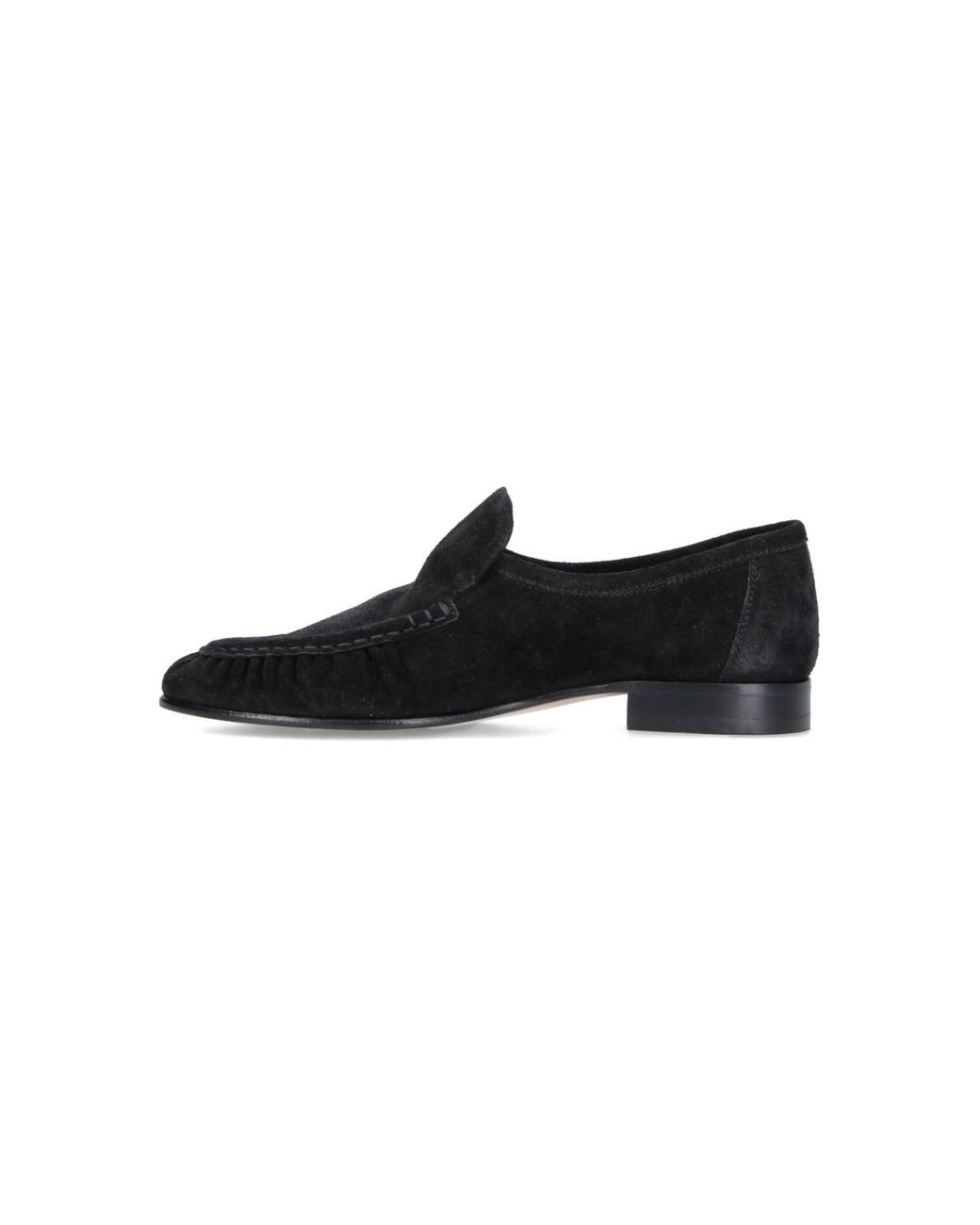 The Row Black Loafers "New Soft"