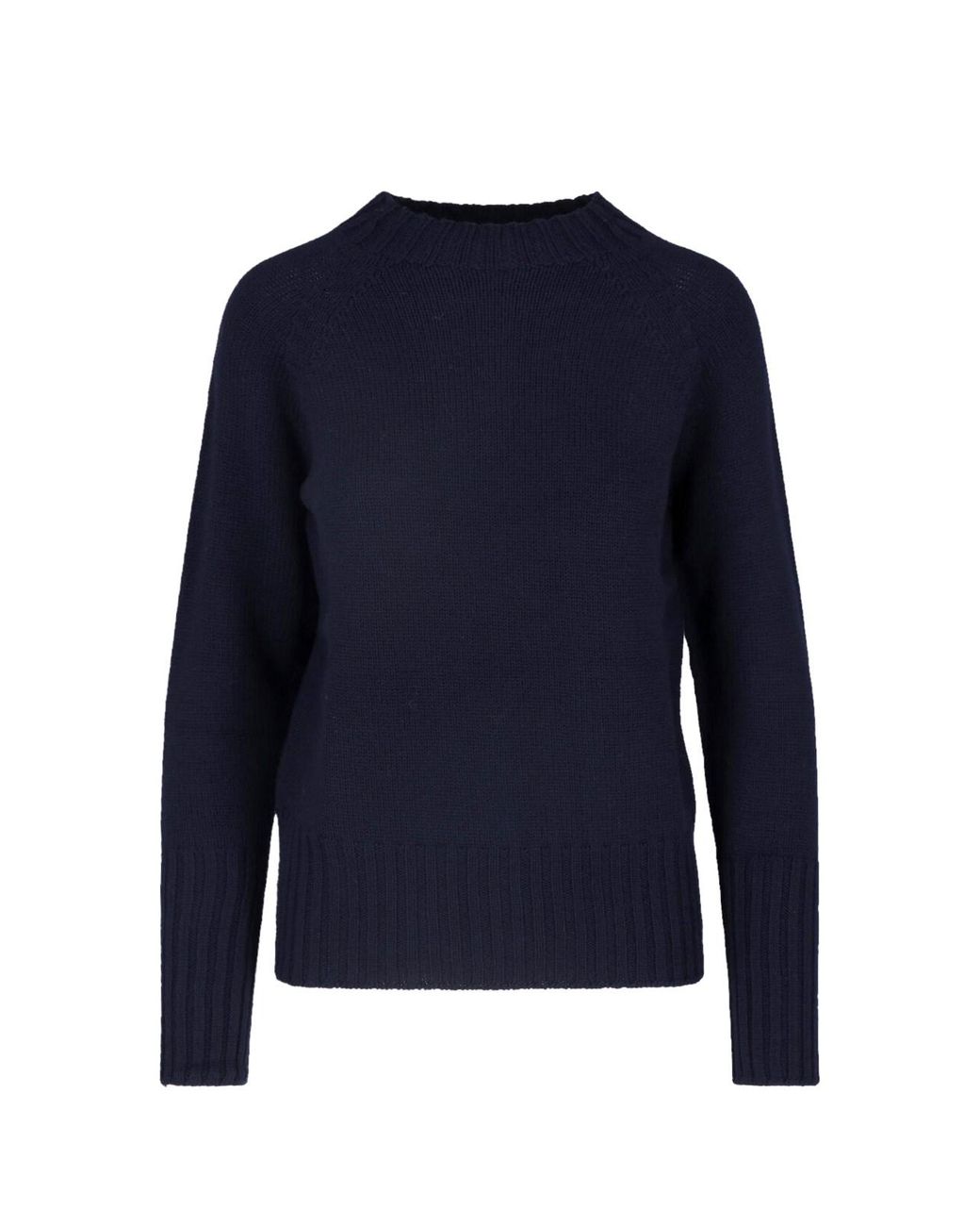 Drumohr Blue Merino Wool Sweater