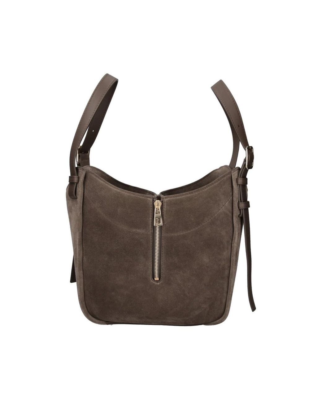 Loewe Brown Medium Shoulder Bag "Hammock Flip"