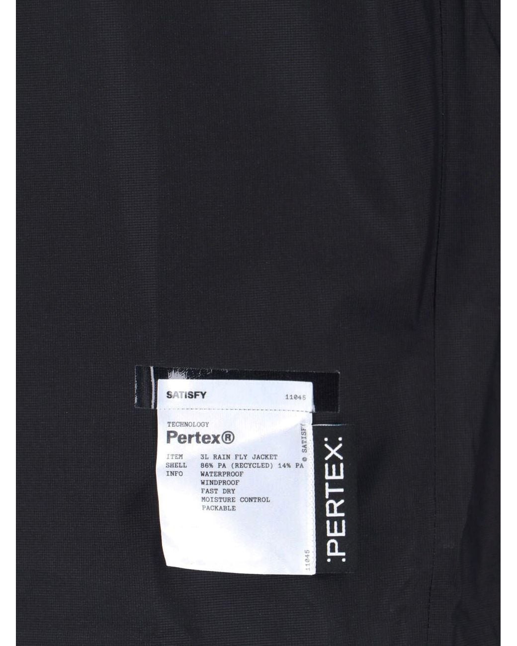 Giacca "Pertex®" di Satisfy in Blue da Uomo