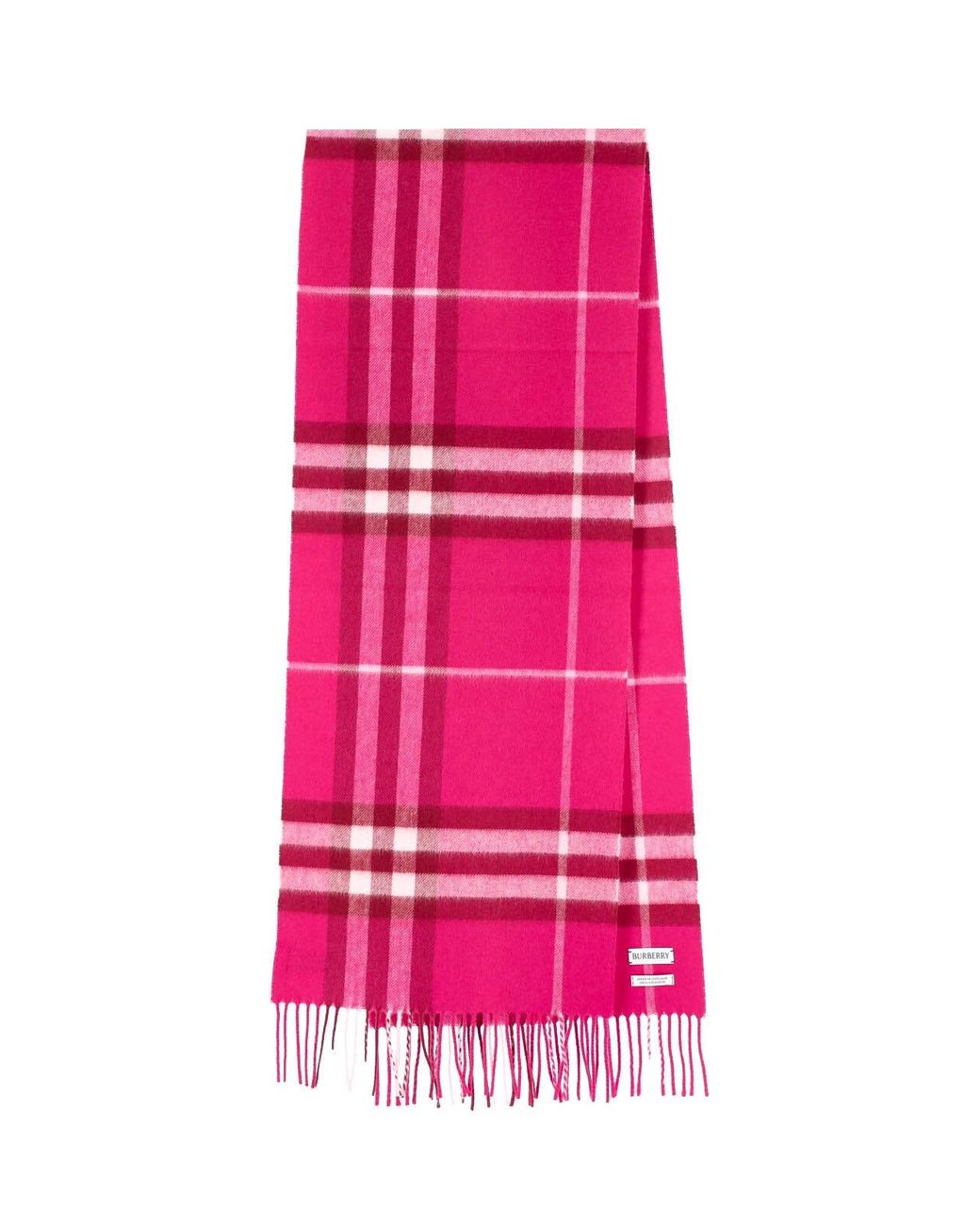 Burberry Pink Scarfs Cashmere