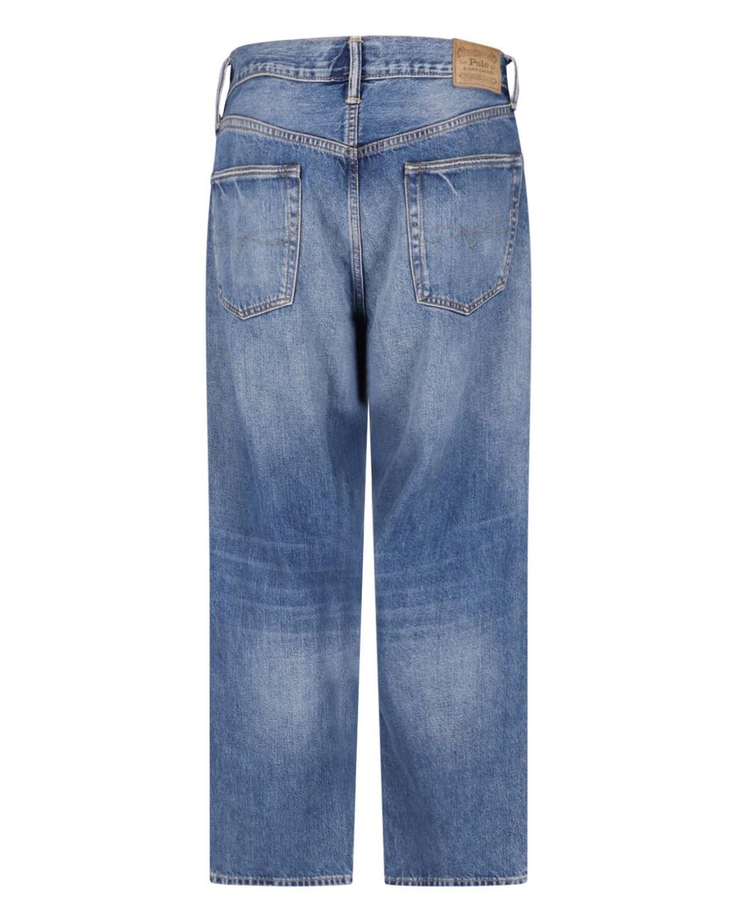 Polo Ralph Lauren Blue Straight-Leg Jeans for men