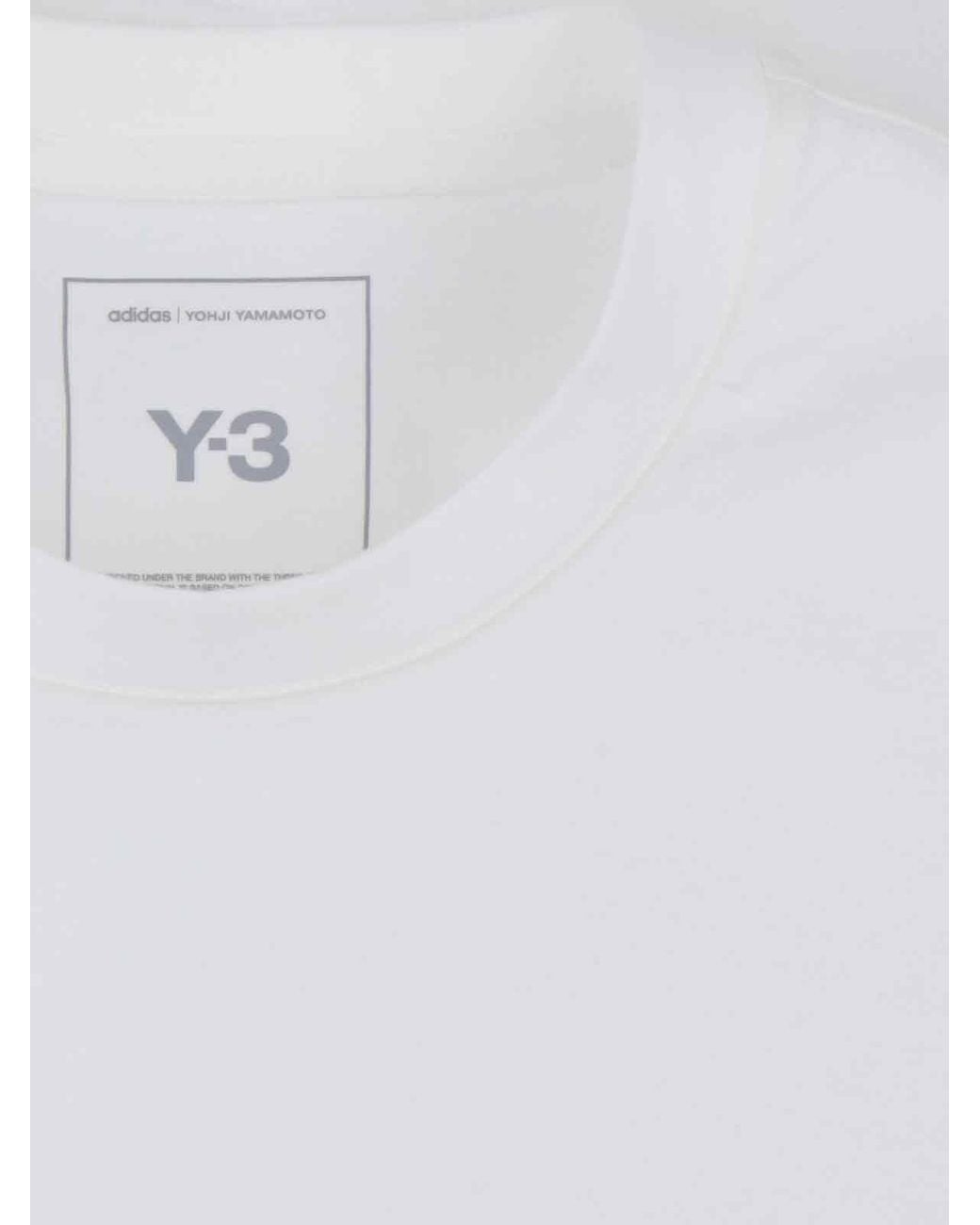 Y-3 White T-Shirts And Polos Cotton for men