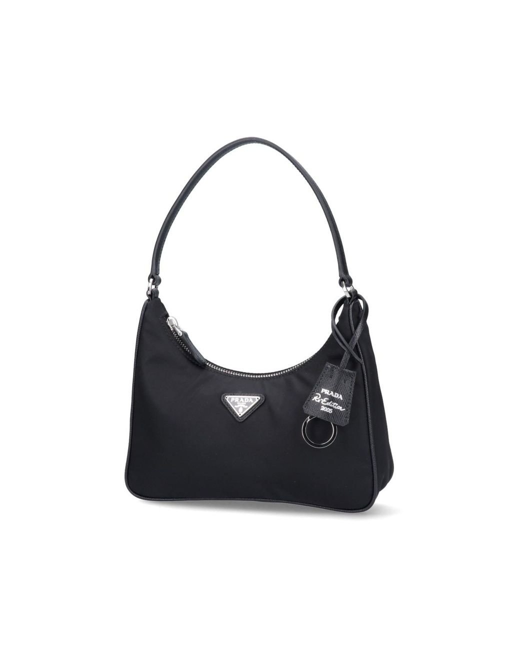 Prada 're-edition 2005' Mini Bag in Black | Lyst