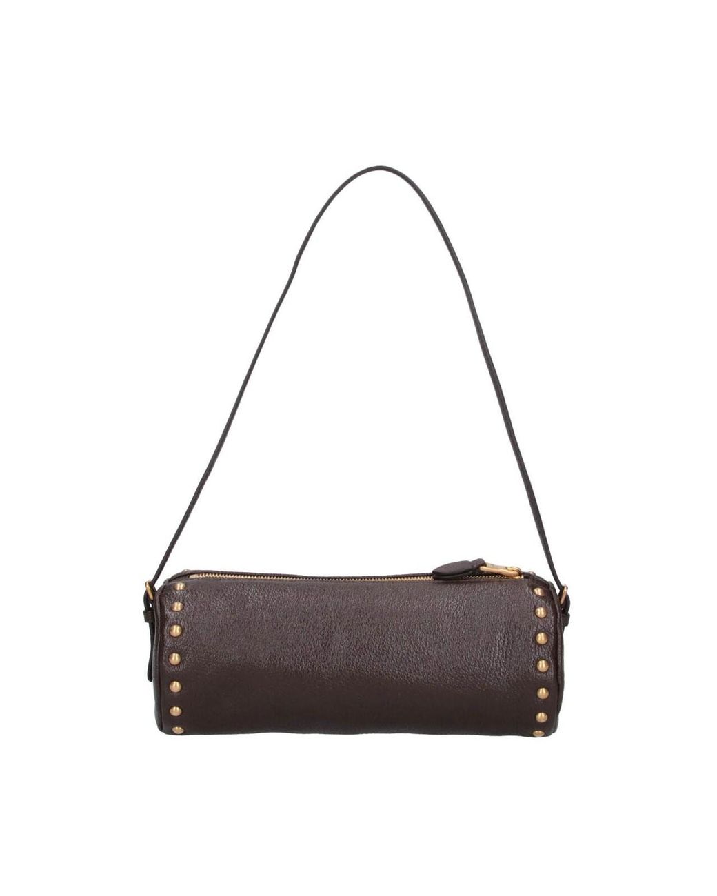 Miu Miu White Leather Shoulder Pouch