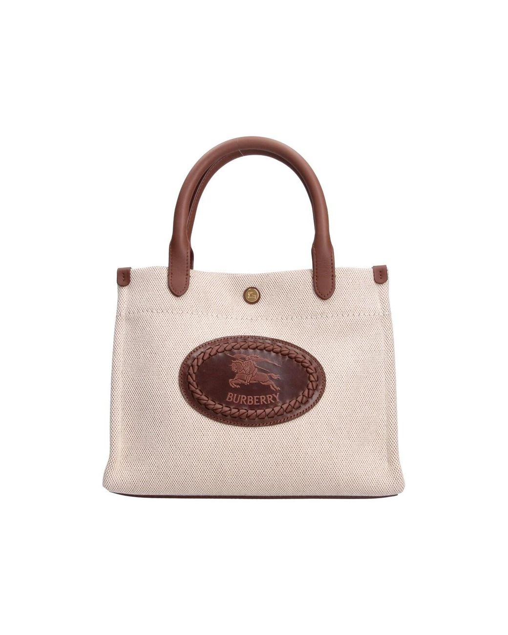 Burberry Pink Mini Tote Bag “Clovelly”