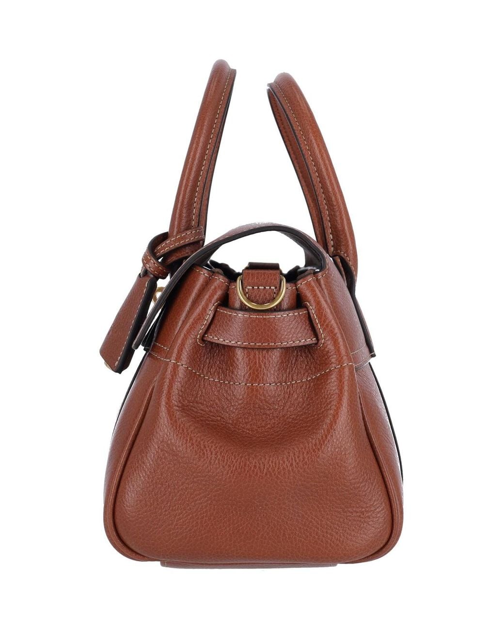 Mulberry Brown "Bayswater Satchel" Bag
