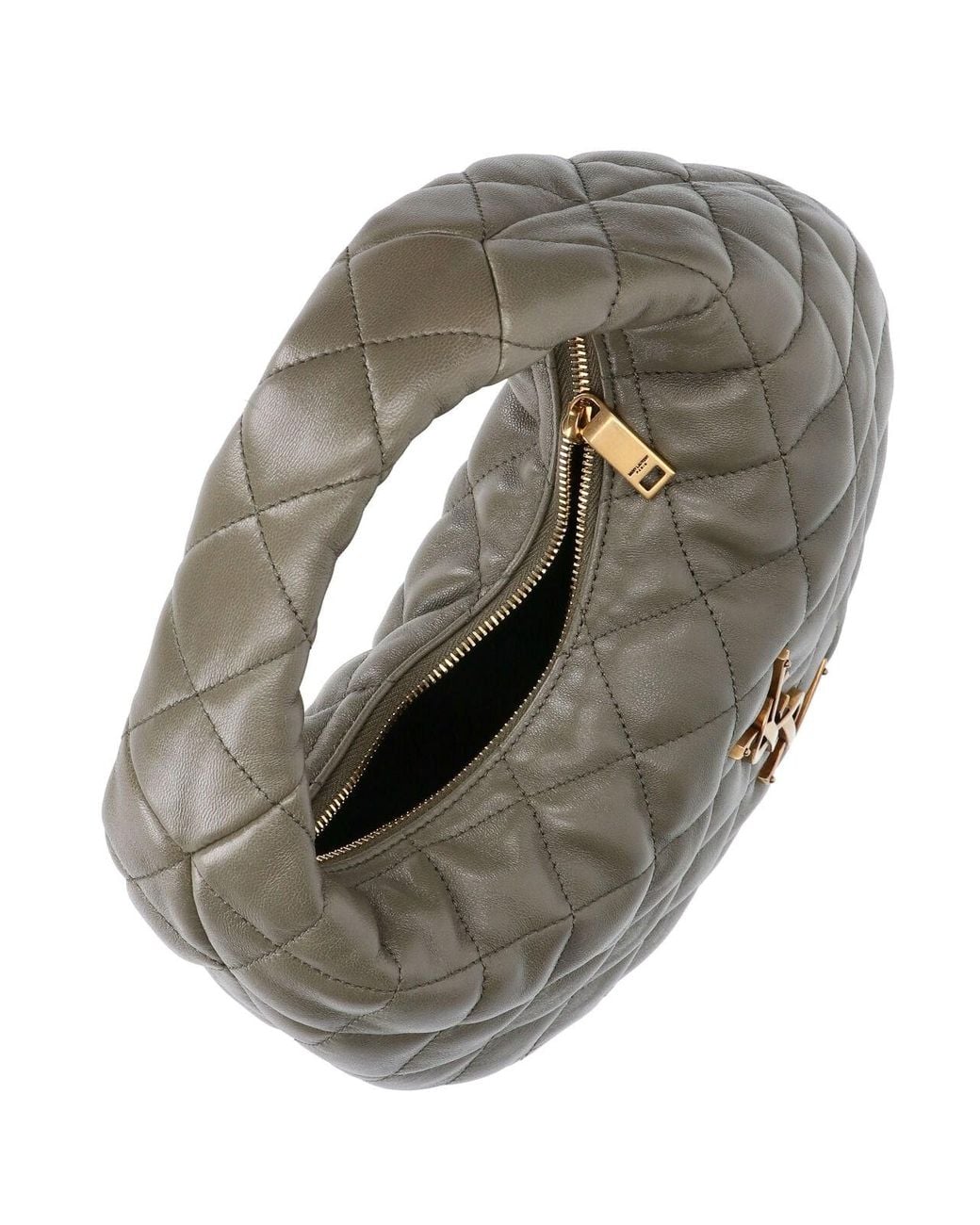 Saint Laurent Metallic Hobo Bag "Icarino"